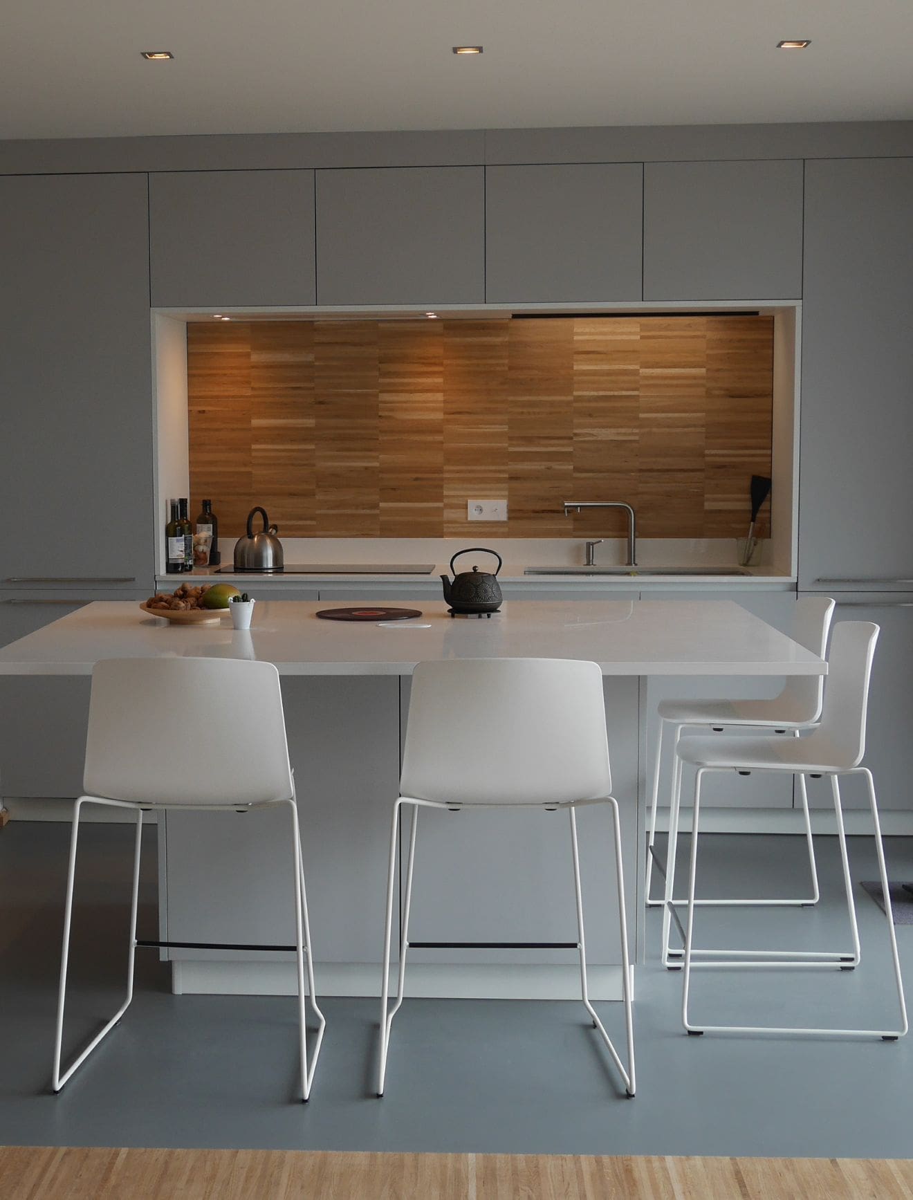 cuisine am&eacute;nag&eacute;e par extra muros brest