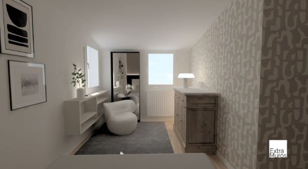 rénovation partielle d'une maison de ville à brest