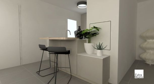 rénovation partielle d'une maison de ville à brest