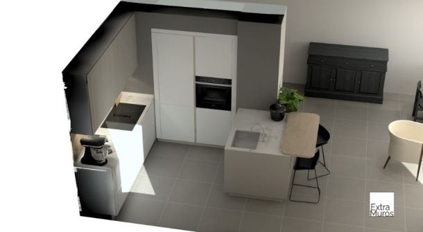 rénovation partielle d'une maison de ville à brest