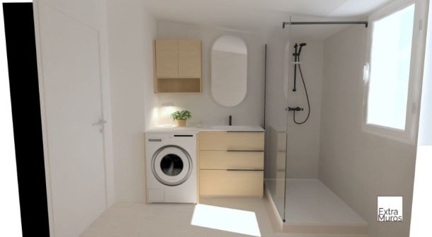 rénovation partielle d'une maison de ville à brest